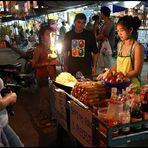 Foodstall on Khao Sarn Road in Banglampoo, Krungthep Maha Nakorn