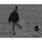 Foot à la plage