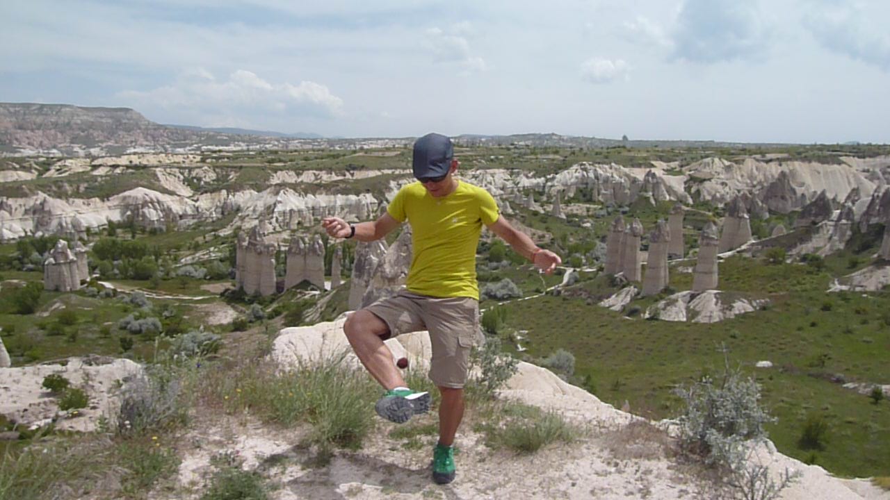 Footbag in Kappadokien