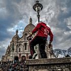 Football-Artist at Sacre Coeure