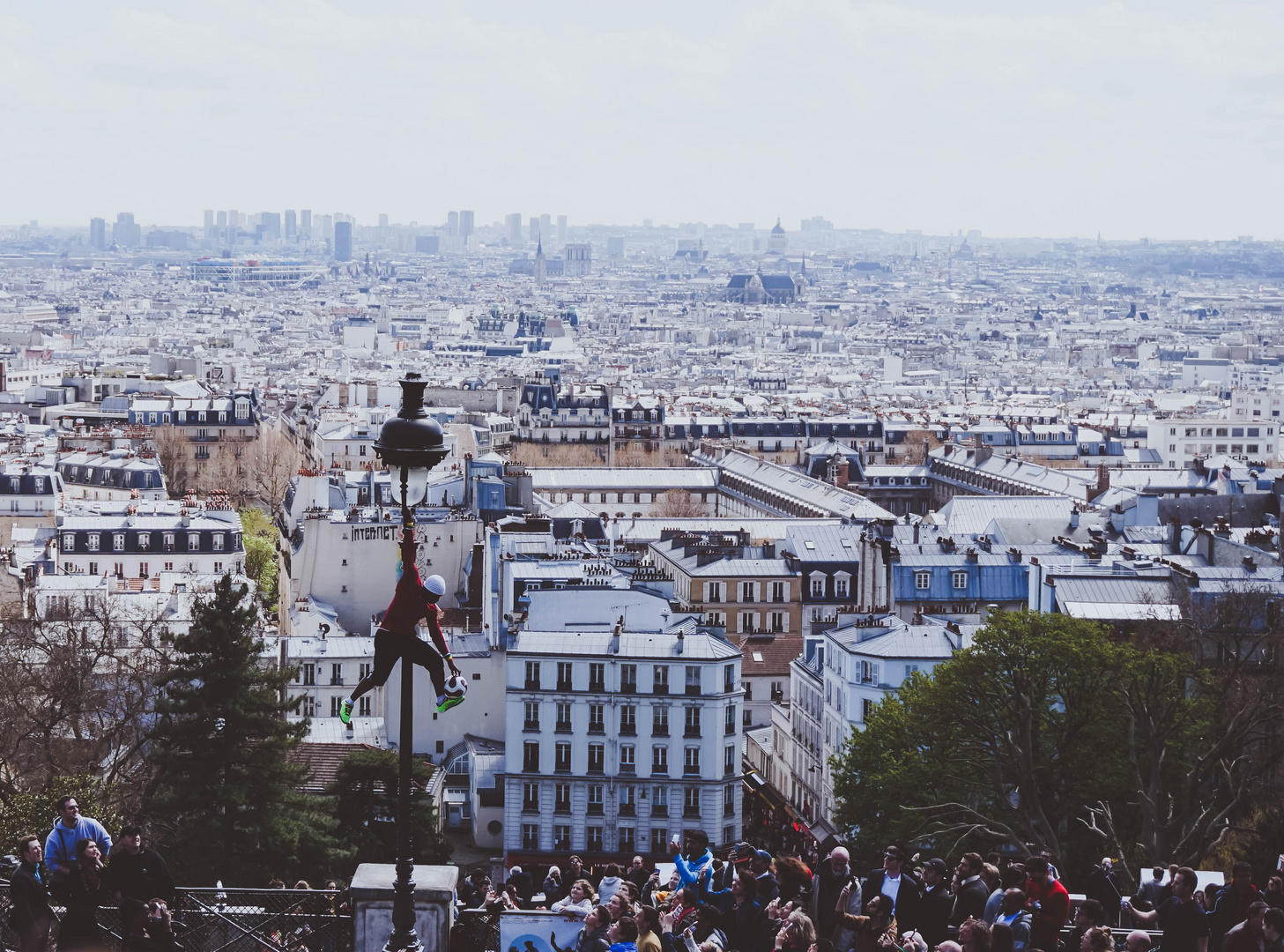 football at montmartre