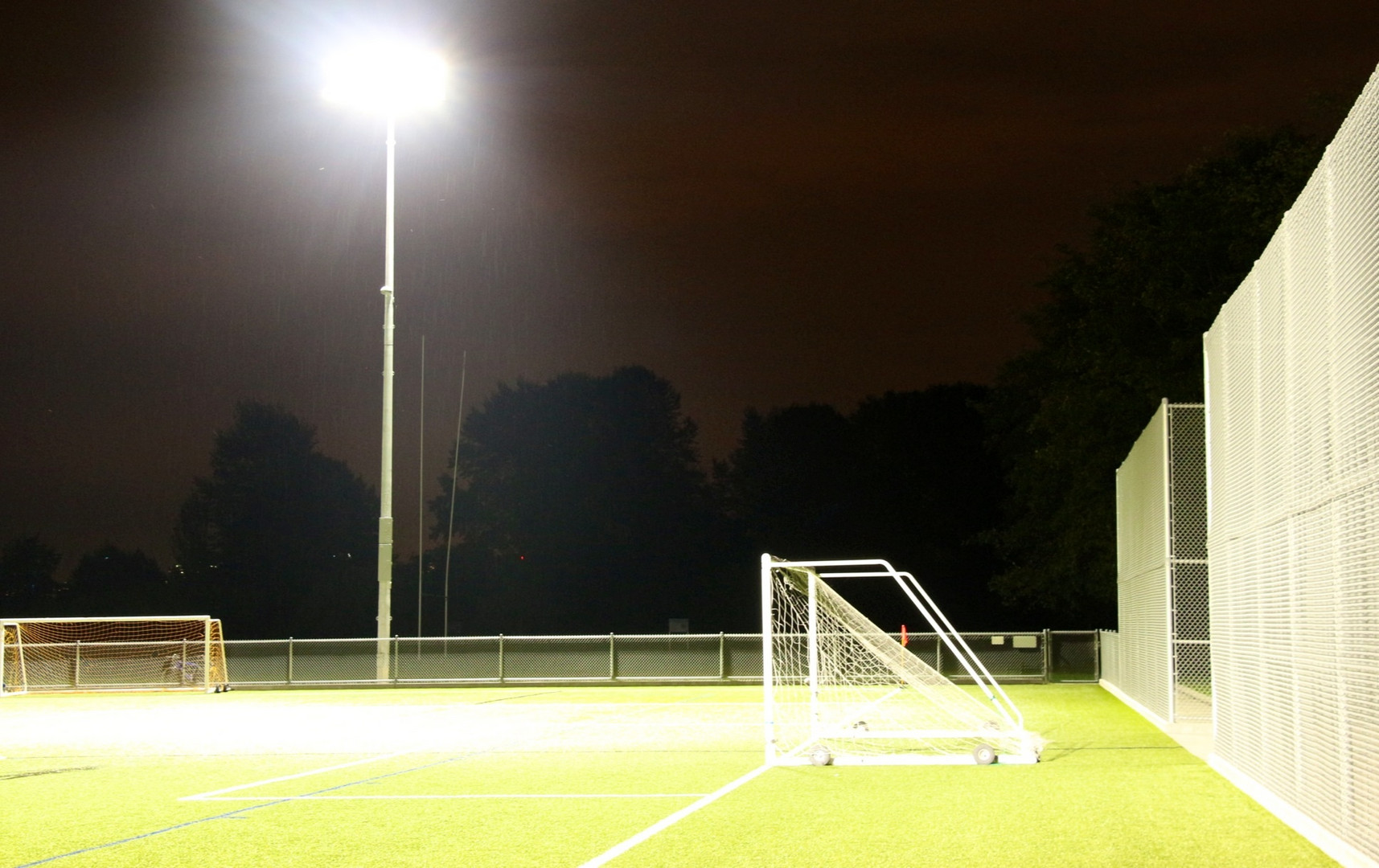 Football at Night