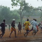 Football under the rain - Thiès