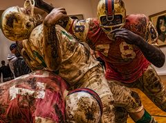 Football Vignette von Duane Hanson