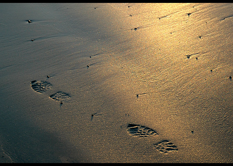 Footprints...