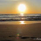 Footprints in the Sunset