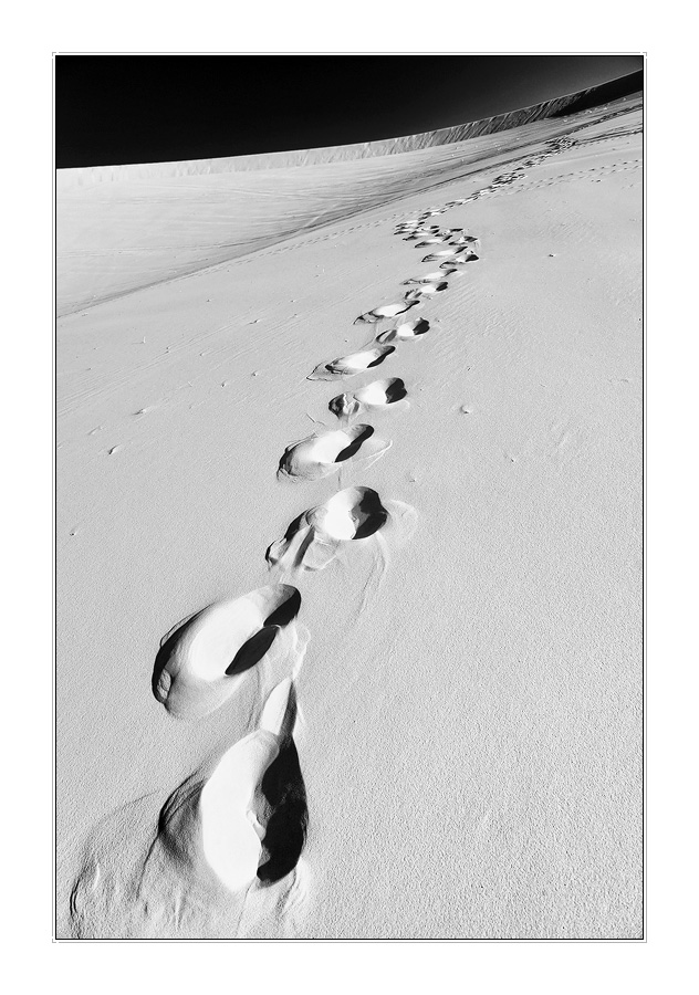 footsteps