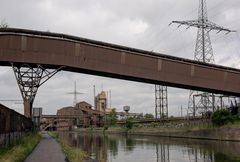 Footway along the Sambre River to Marchienne au Pont - 08