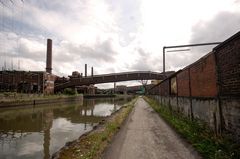 Footway along the Sambre River to Marchienne au Pont - 14