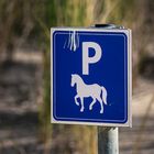 For horses only.