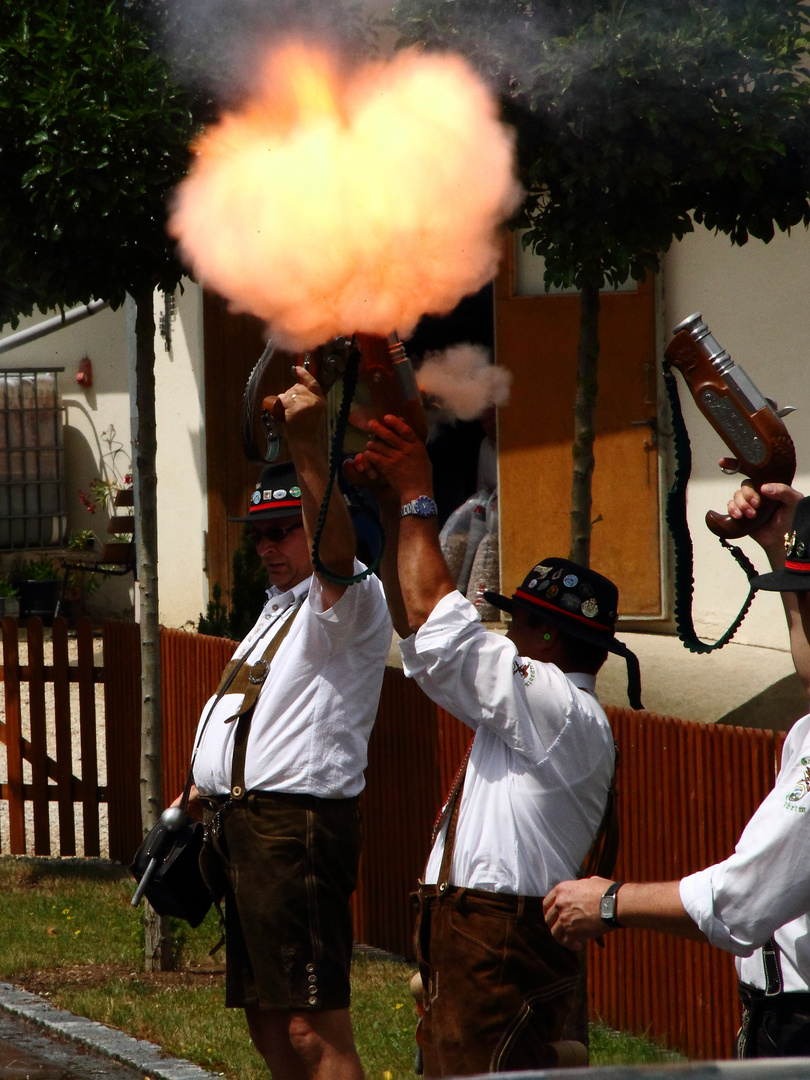 "For those about to rock - FIRE - we salute you"