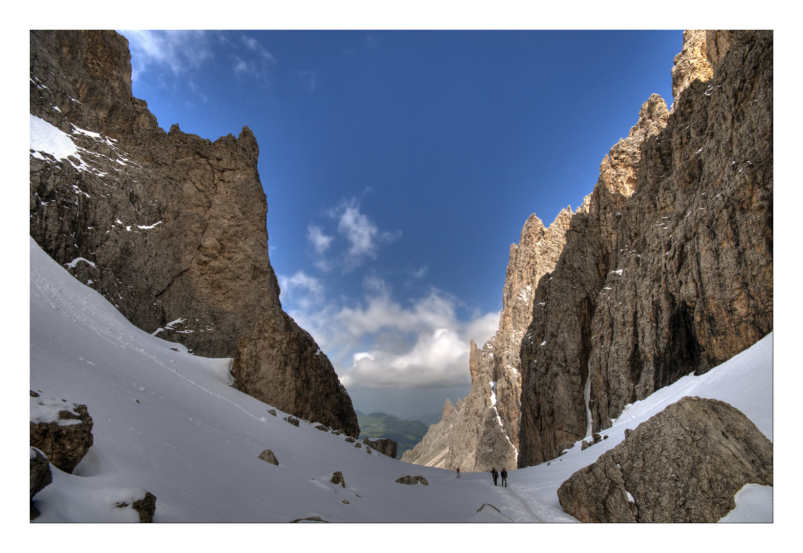 Forcella Sassolungo