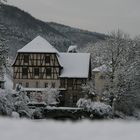 Forchtenberg "alte Mühle im Winter"