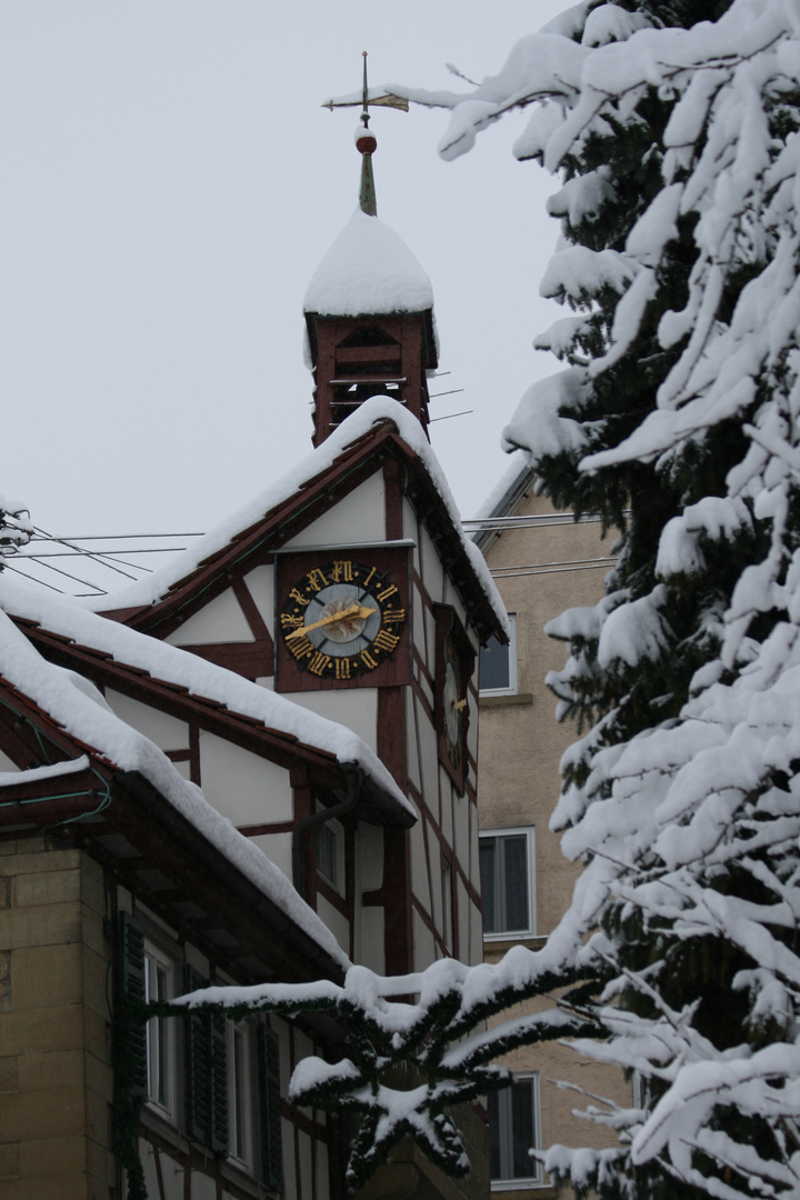 Forchtenberg "Backhaus im Winter"