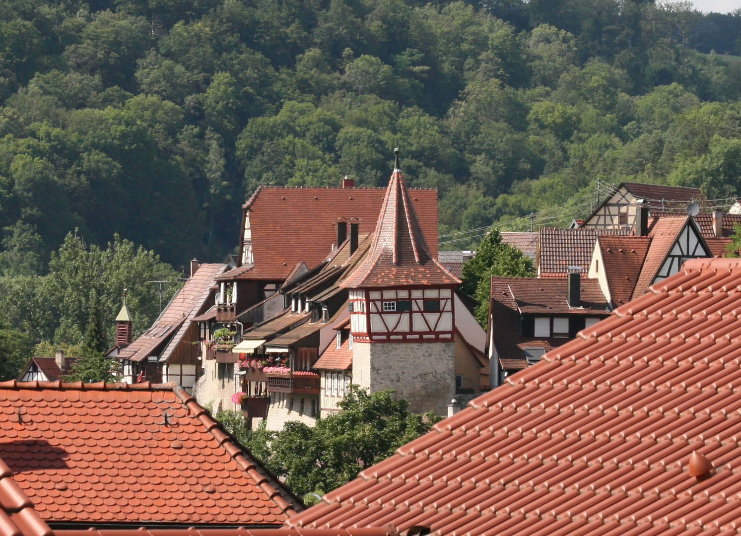 Forchtenberg "Diebsturm mit Stadtmauer"