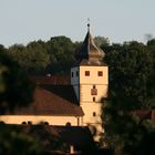 Forchtenberg "Ev. Michaelskirche in der Abendsonne"