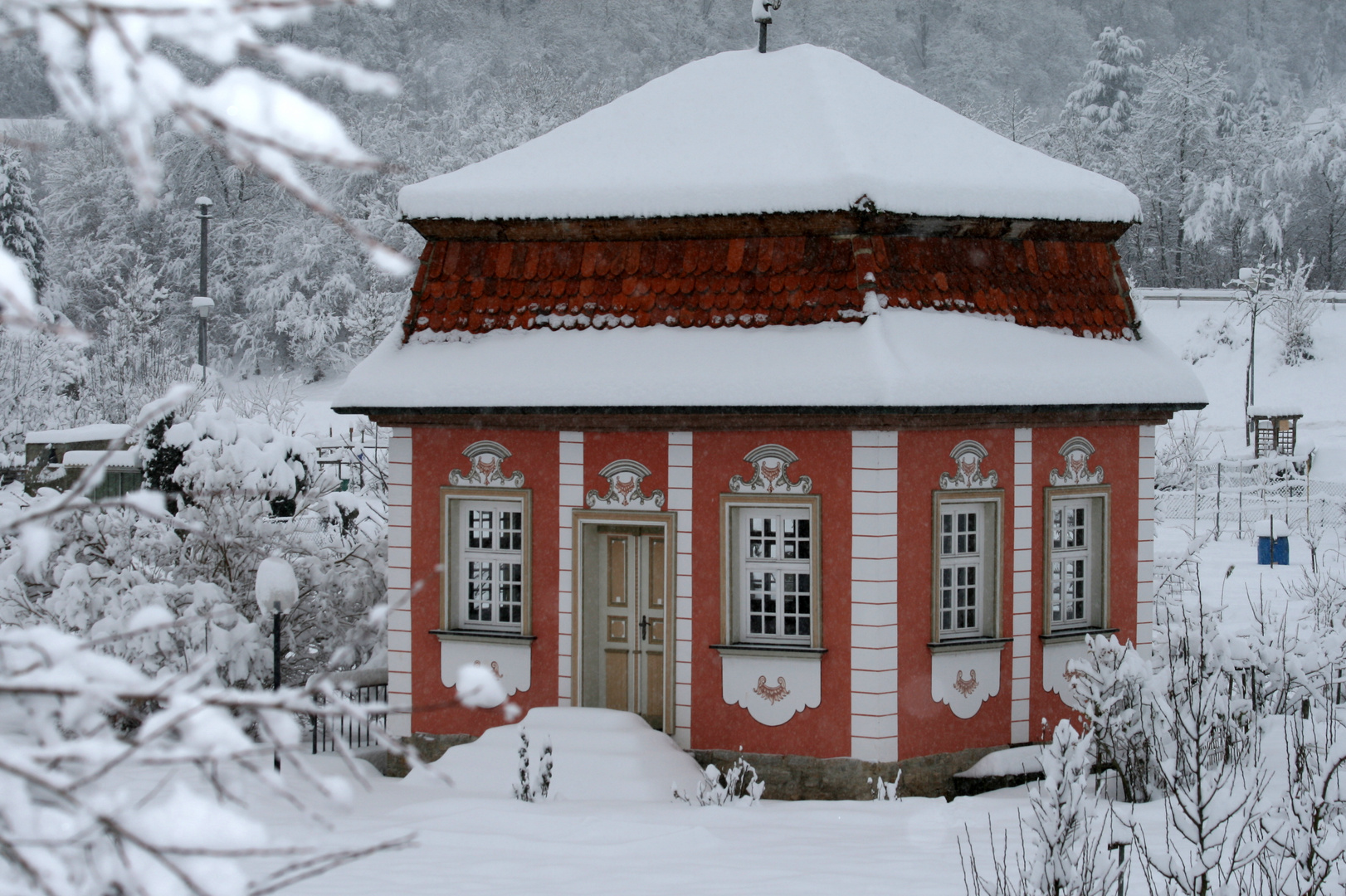 Forchtenberg "Teehaus im Schnee"