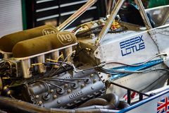 Ford Cosworth V8 in einem Essex Lotus 81 Formel 1