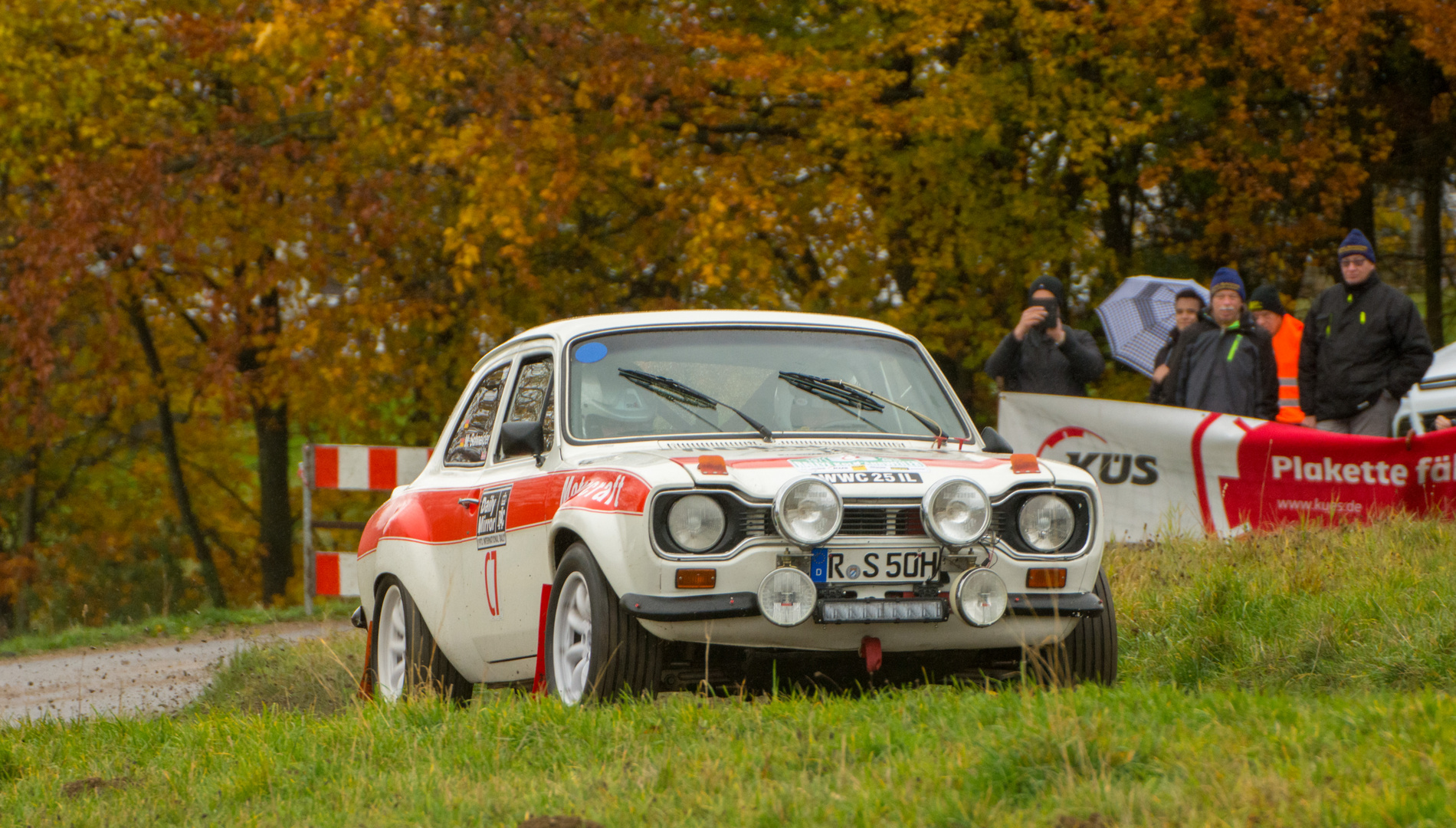 Ford Escort at the 2018 ADAC Rallye Köln-Ahrweiler Part III