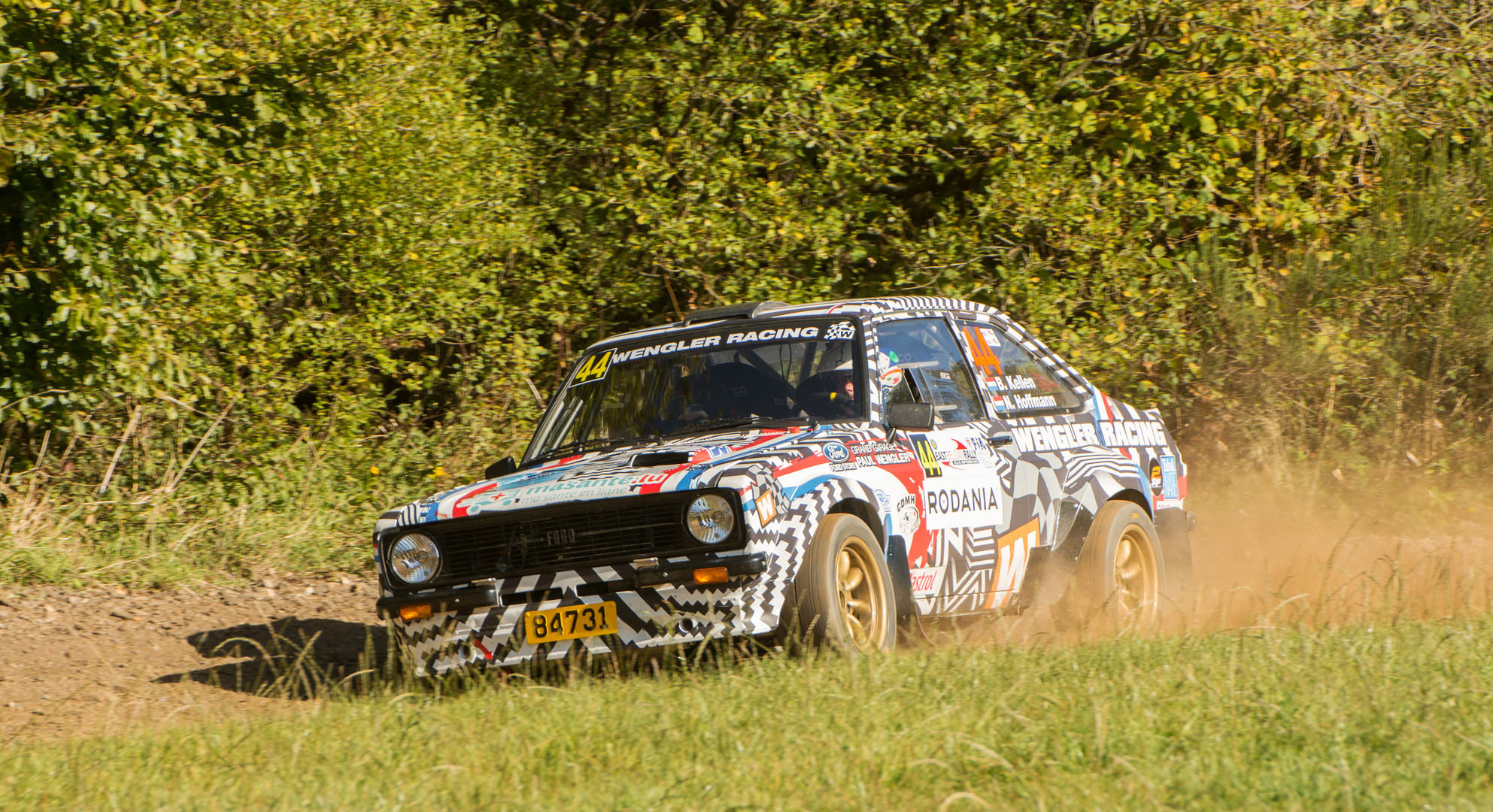 Ford Escorts at the 2018 East Belgian Rally Part I