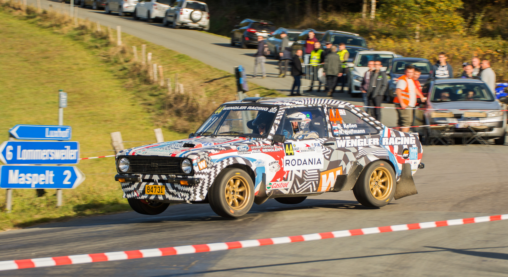 Ford Escorts at the 2018 East Belgian Rally Part II