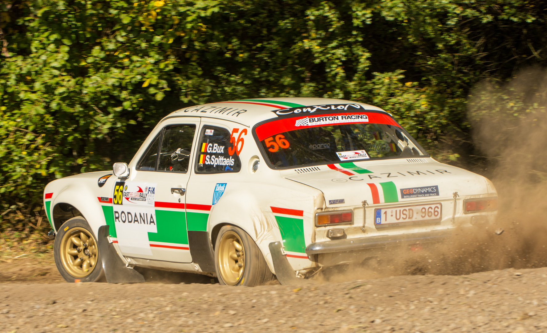 Ford Escorts at the 2018 East Belgian Rally Part III