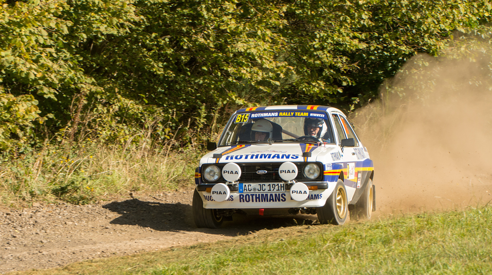 Ford Escorts at the 2018 East Belgian Rally Part IV