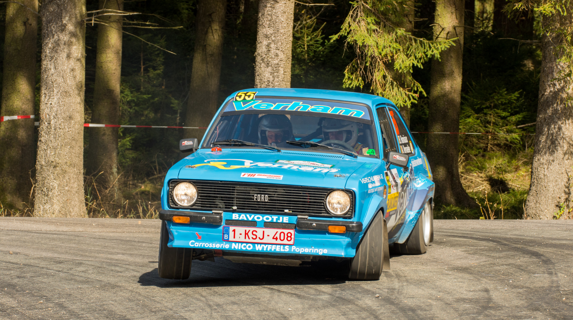 Ford Escorts at the 2018 East Belgian Rally Part VII