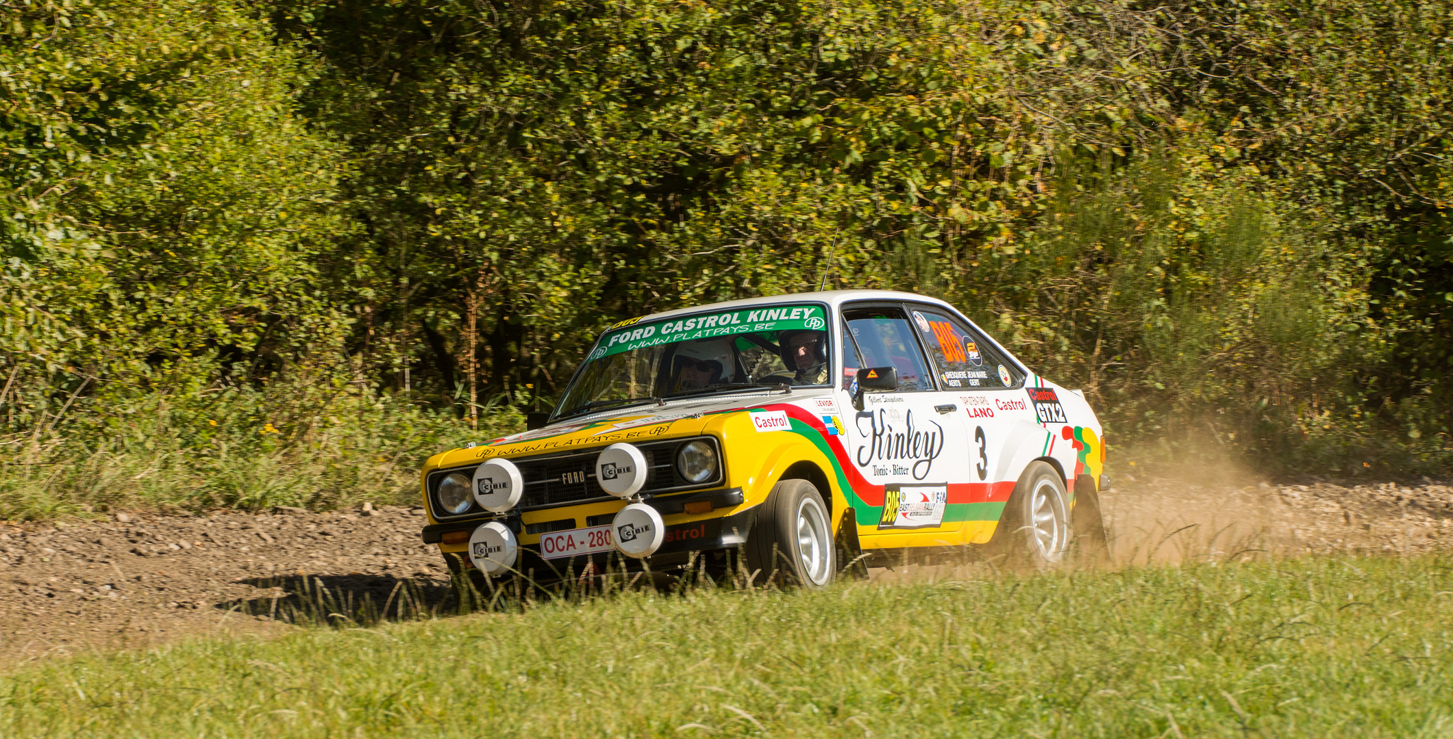 Ford Escorts at the 2018 East Belgian Rally Part VIII