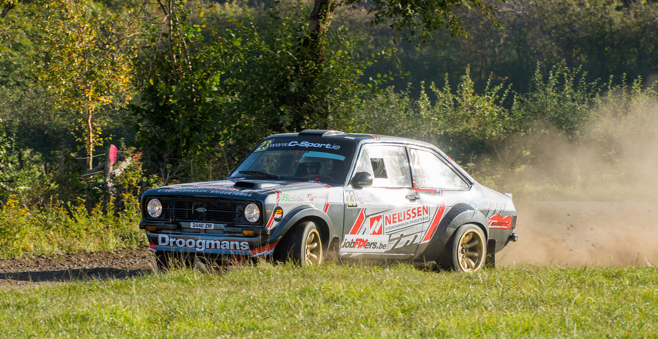 Ford Escorts at the 2018 East Belgian Rally Part VIX