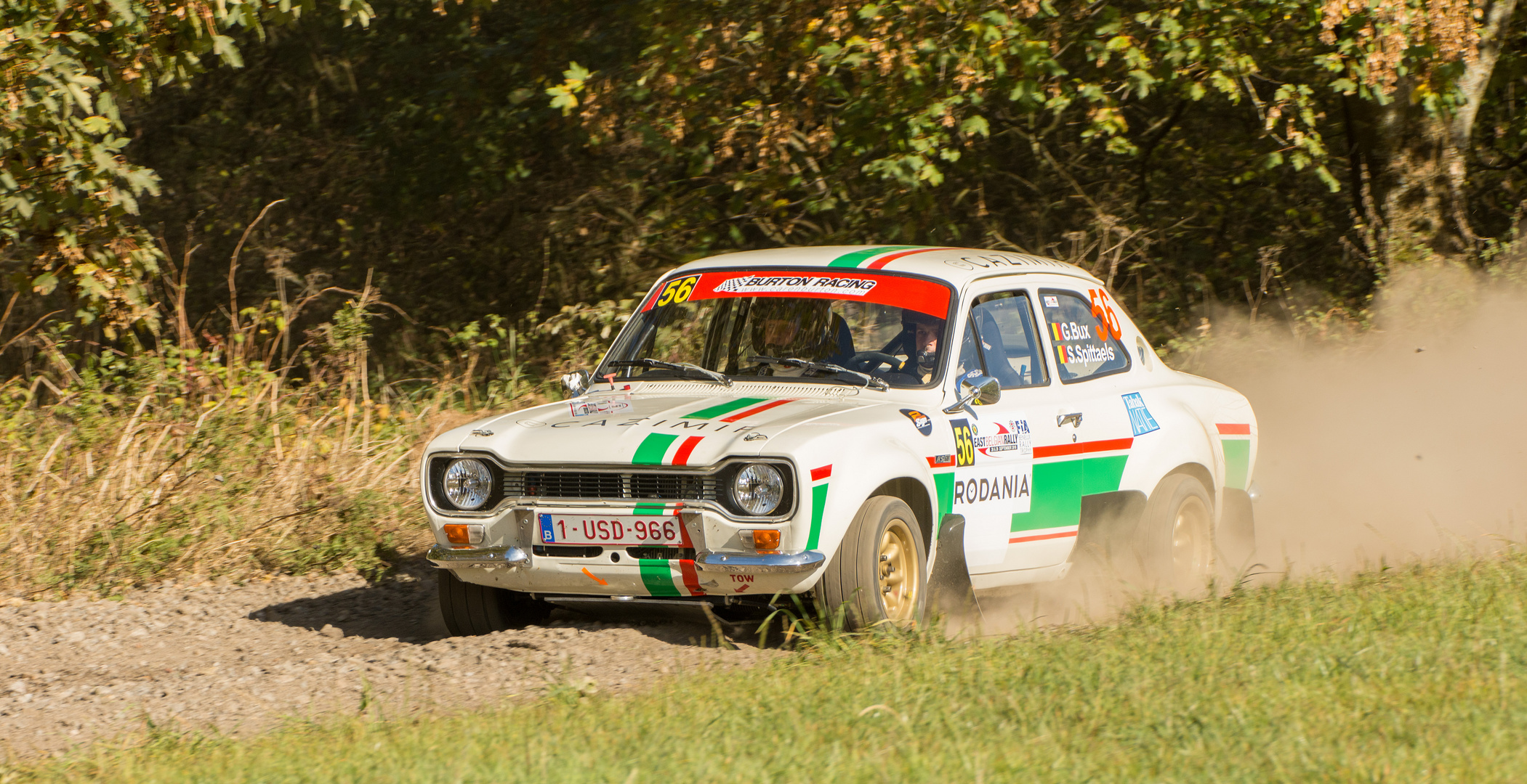 Ford Escorts at the 2018 East Belgian Rally Part X