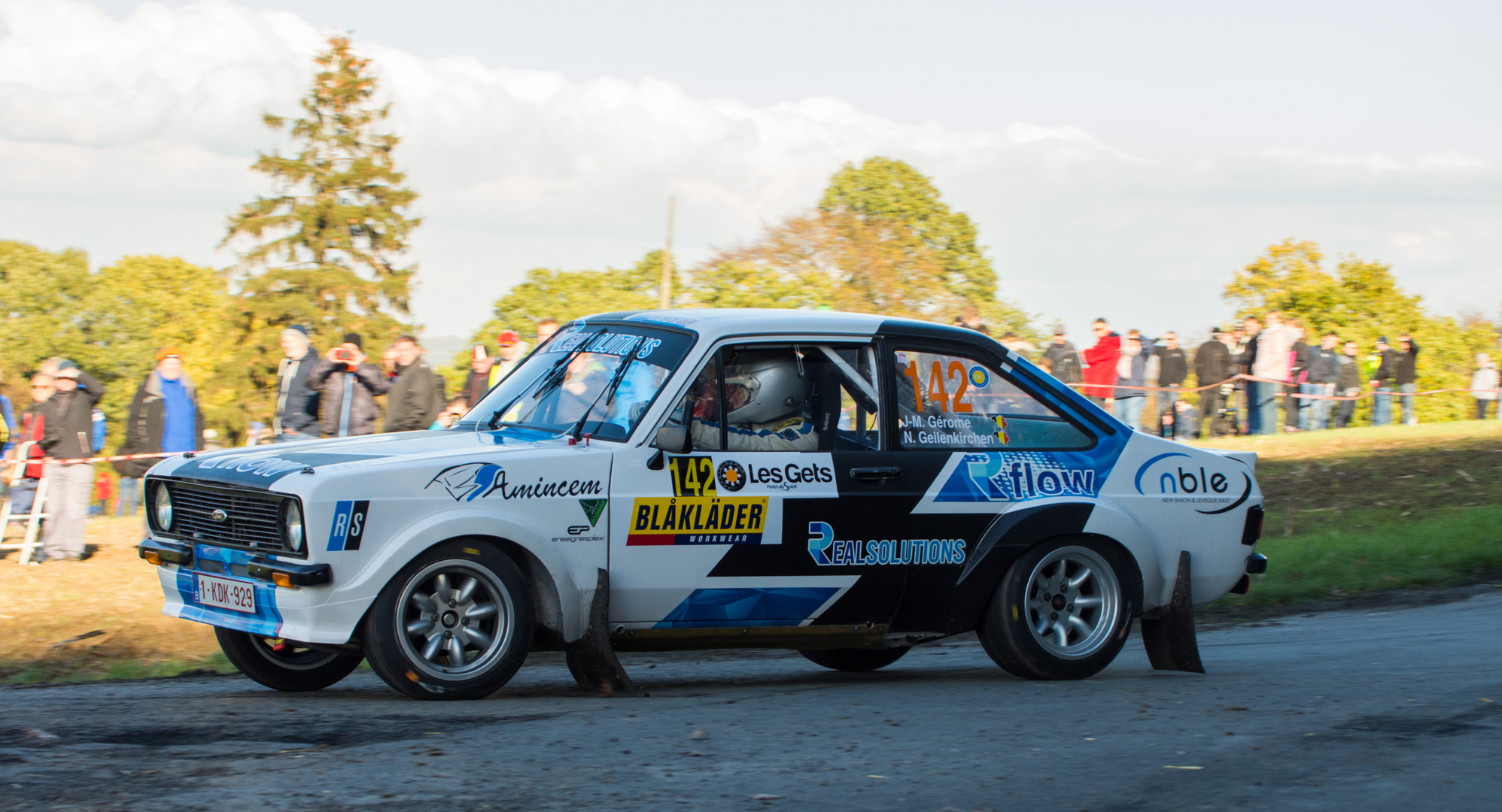 Ford Escorts at the 2018 Rallye du Condroz Part III