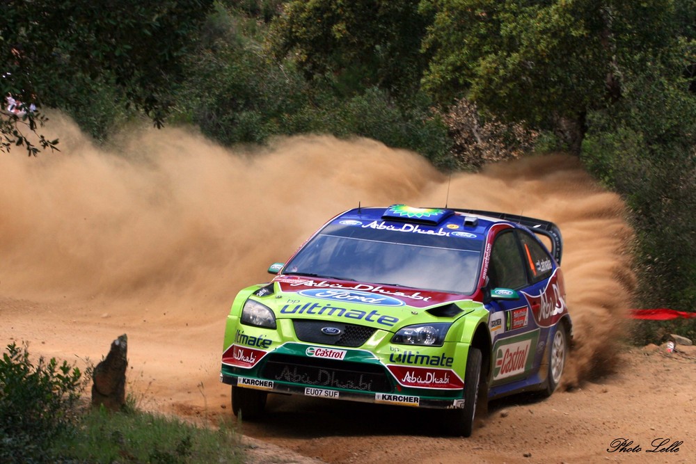 ford focus wrc mondiale rally sardegna 2008