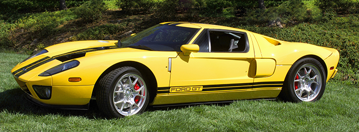 Ford GT40 on Lawn