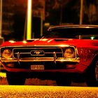 Ford Mustang im Hafen von Monaco