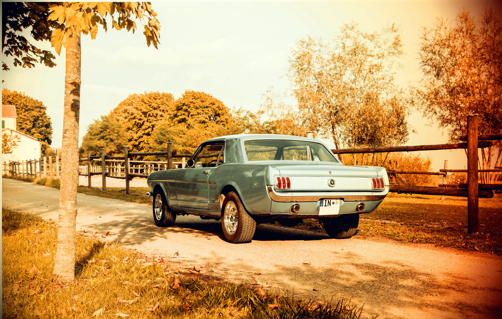 Ford Mustang ** Retro Look **
