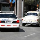 Ford Police Interceptor auf der 6th Street in Austin/Tx