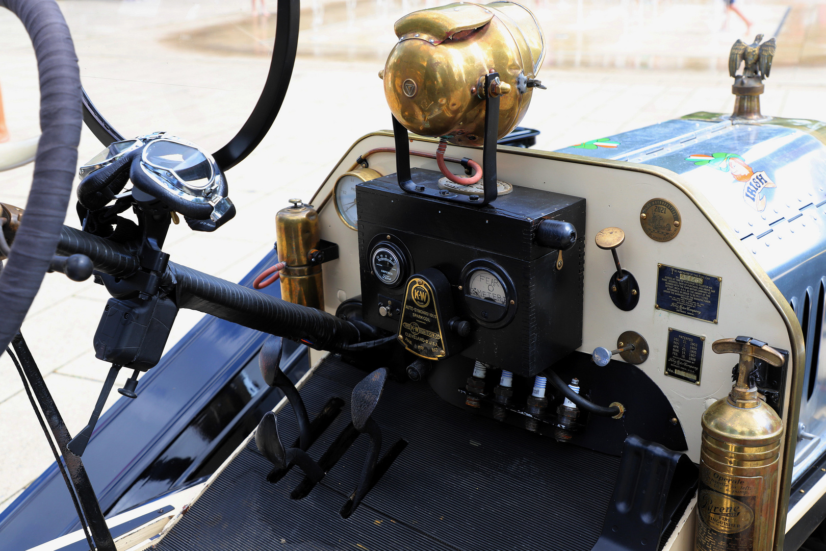 ford speedster cockpit