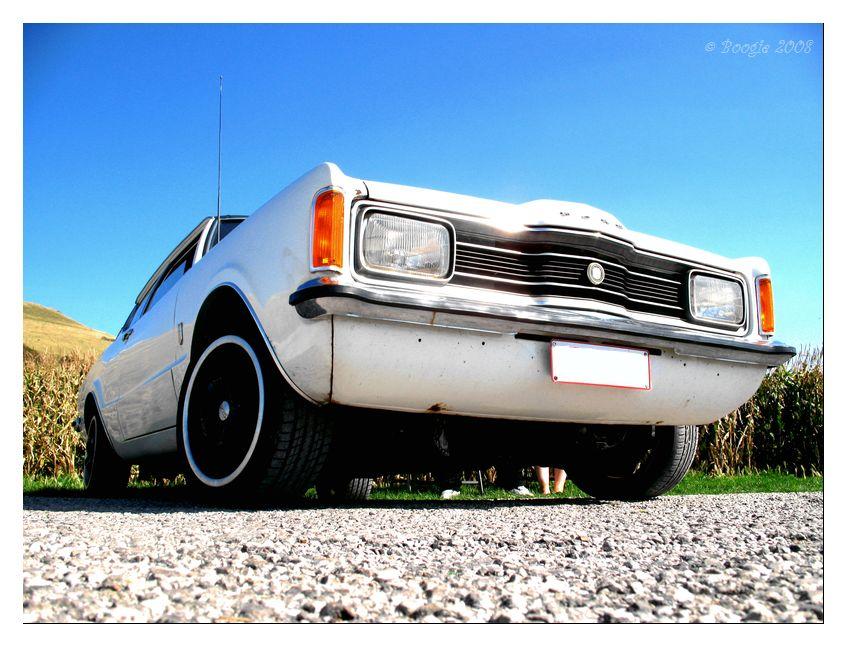 Ford Taunus am Cap Blanc Nez