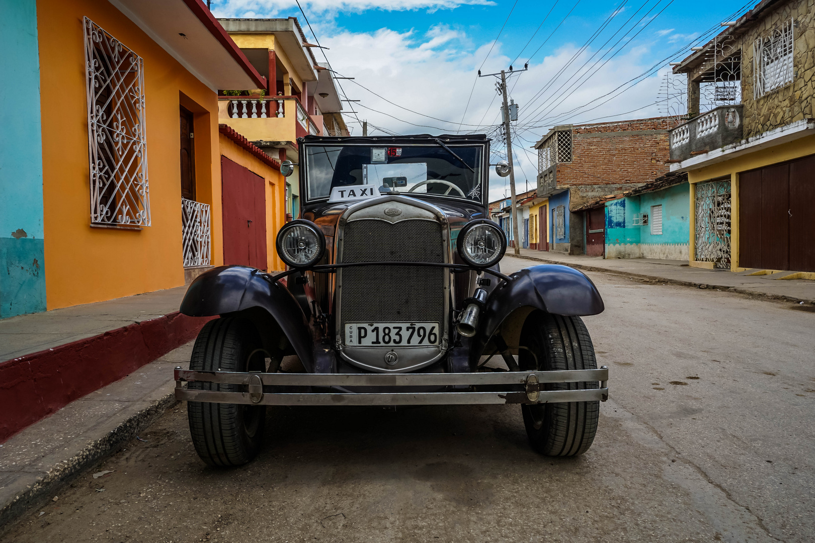 Ford Taxi in Trinidad, Kuba