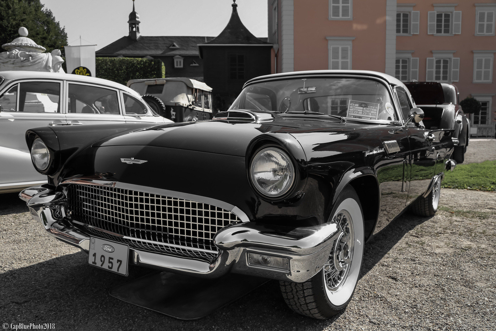 Ford Thunderbird 1957 bei Classic Cars 2018 Schwetzingen