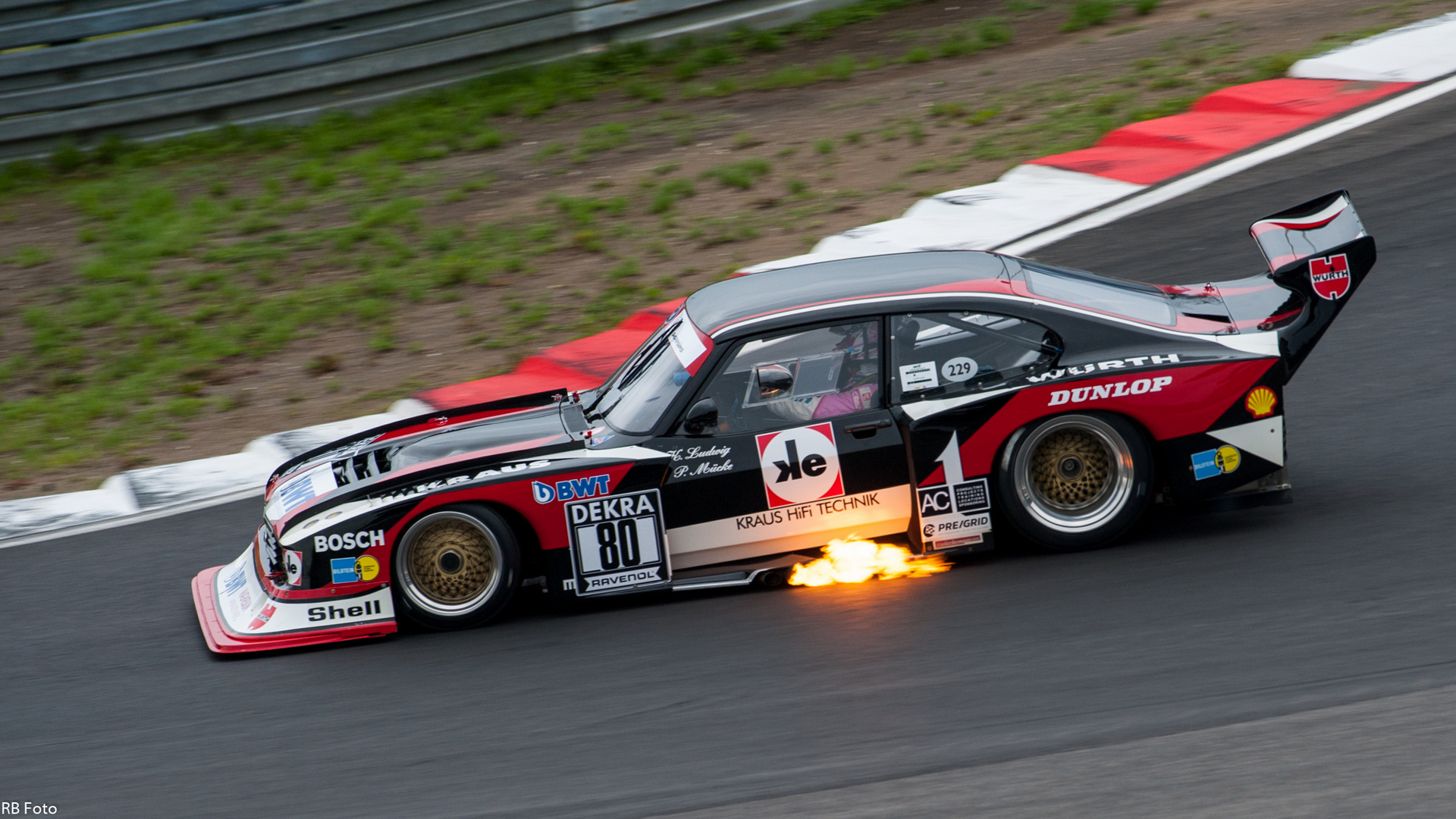 Ford Zakspeed Turbo / Feuer und Flamme