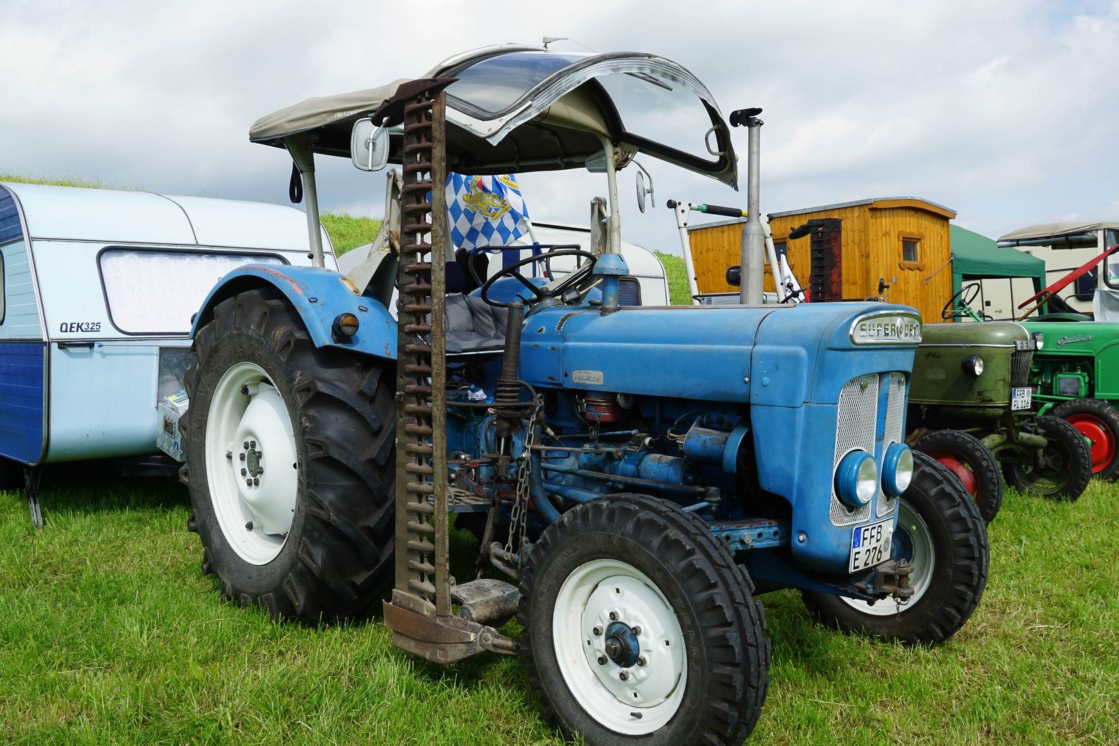 Fordson Super Dexta Foto & Bild oldtimer, bayern, reise Bilder auf