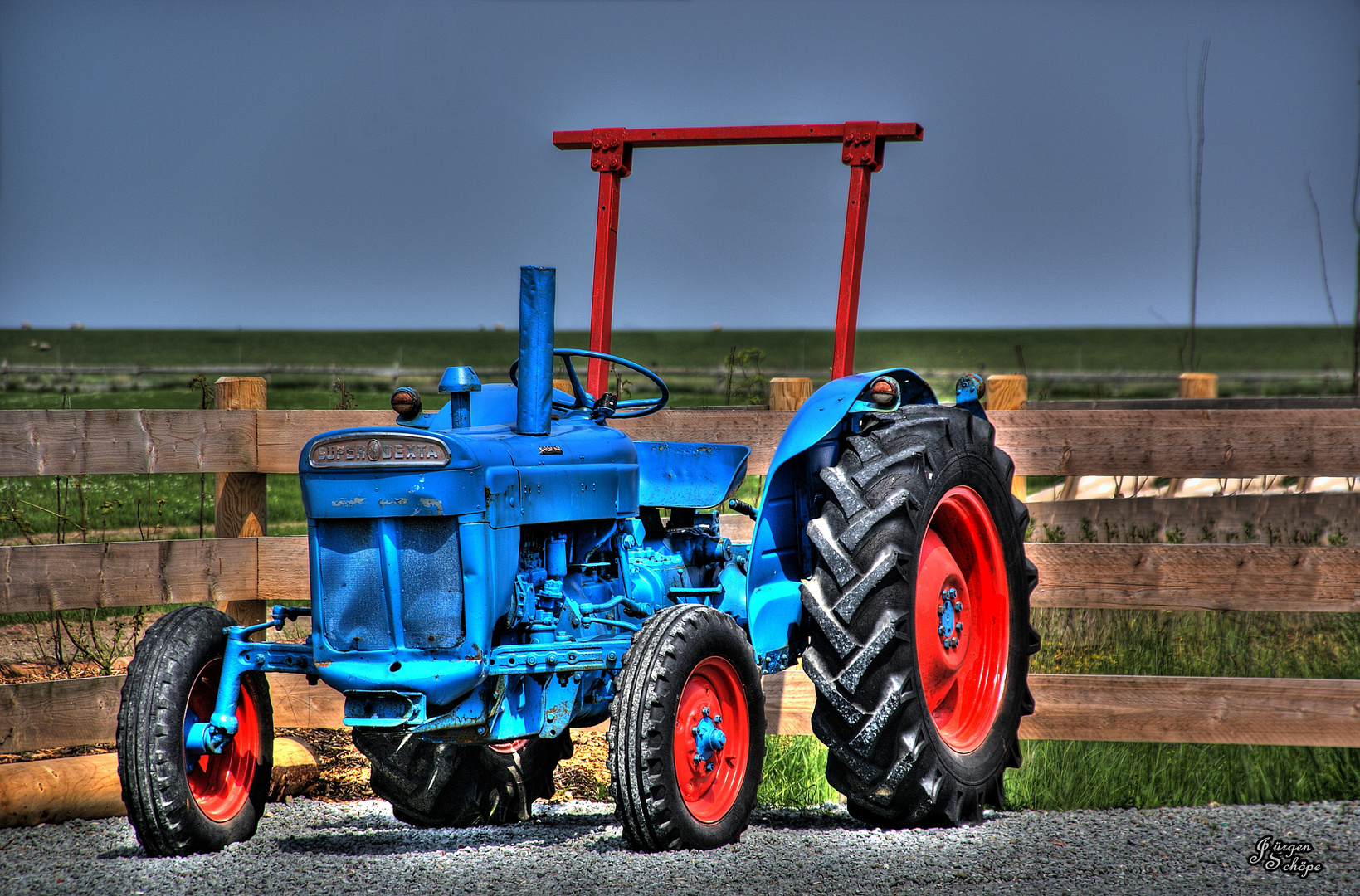 Fordson SUPER DEXTA Blaues Wunder 1