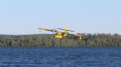 Forest Fire Fighting Plane