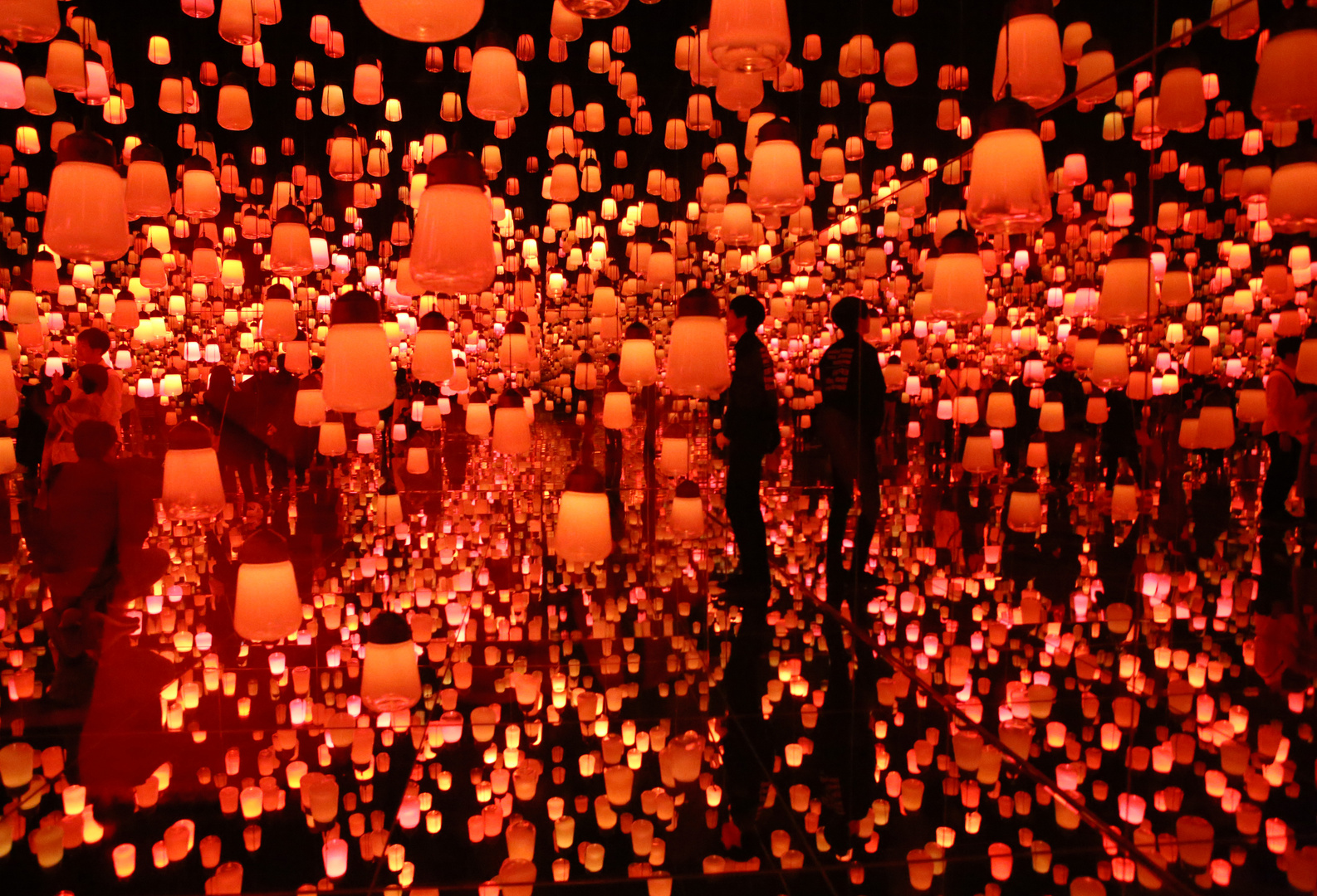 Forest of Resonating Lamps