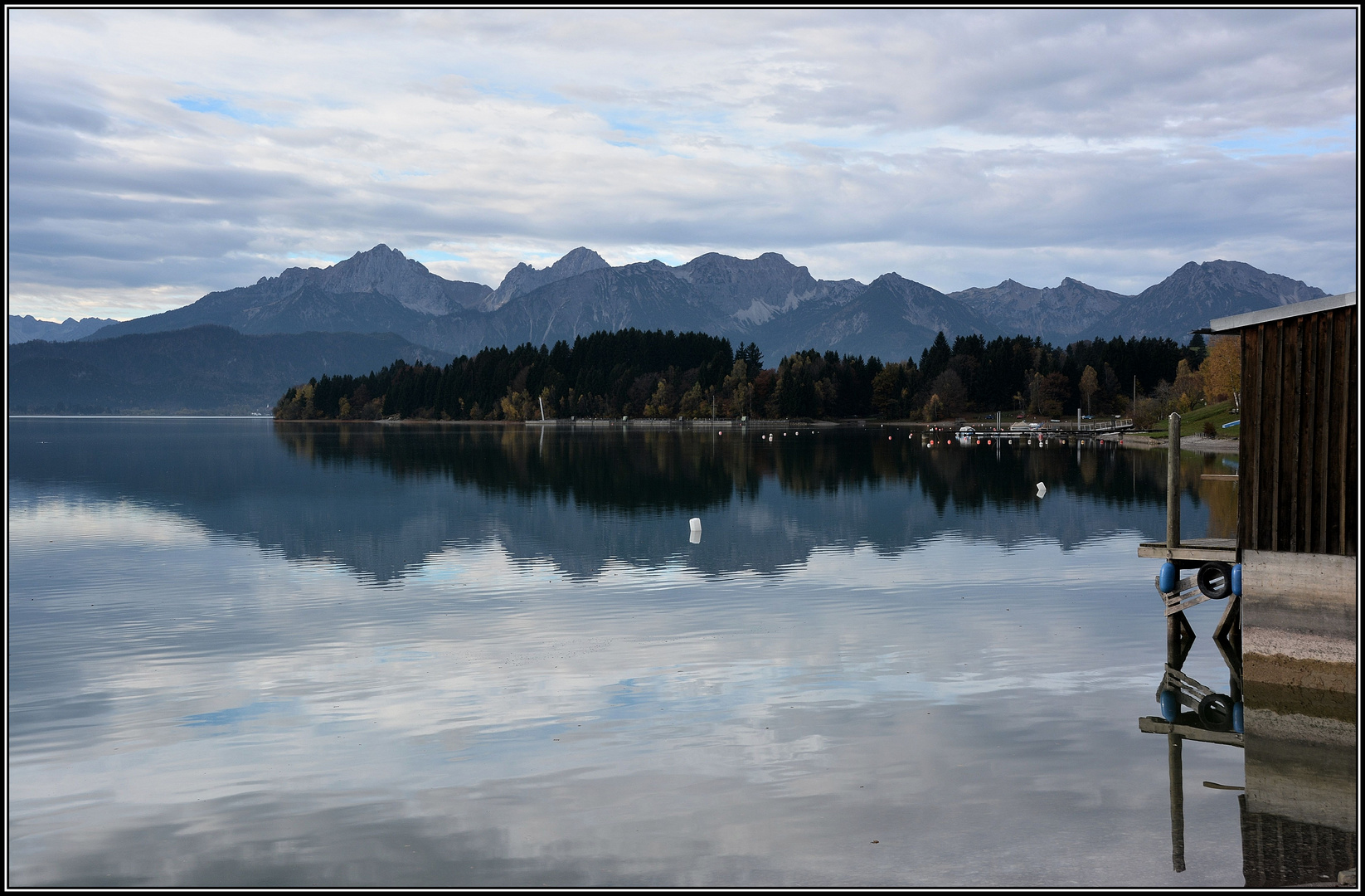 Forggensee bei Dietringen, Allgäu, Ostallgäu ( 02 )