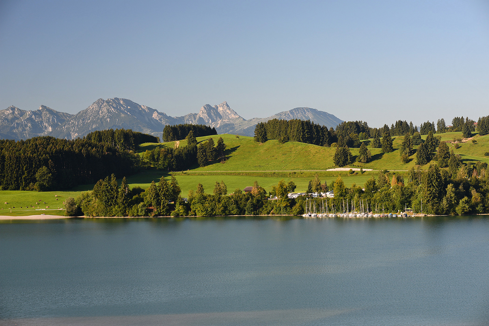 Forggensee, Breitenberg und Aggenstein