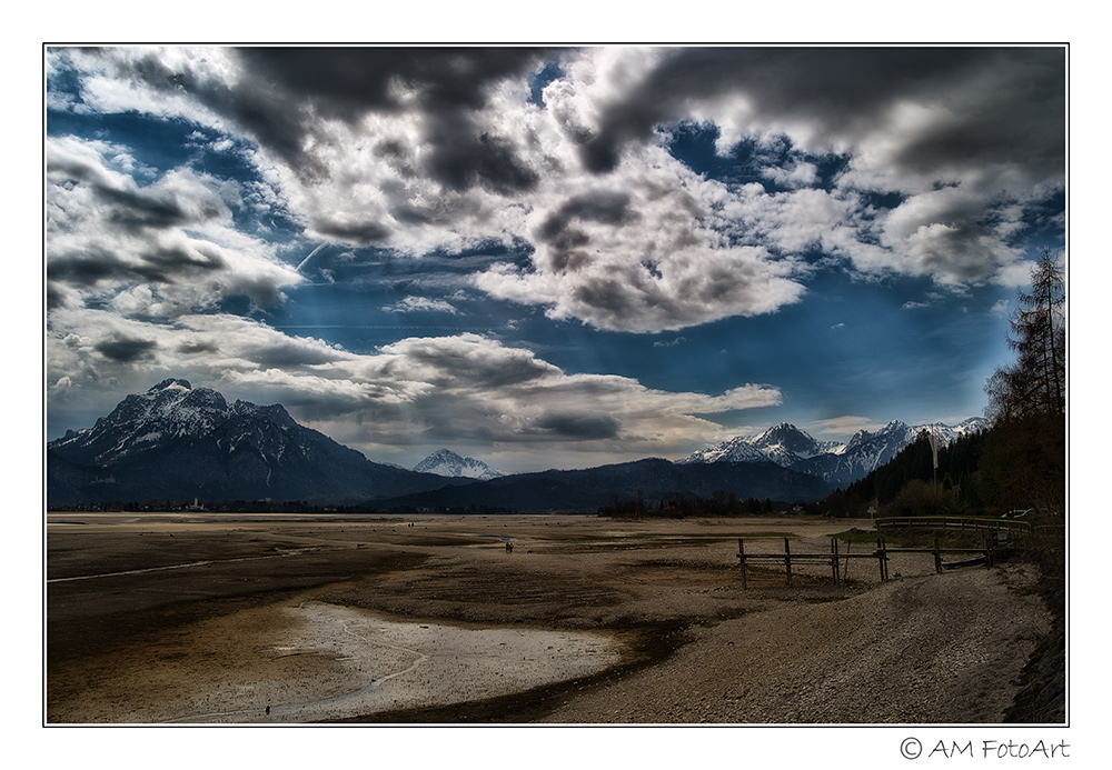 Forggensee im April