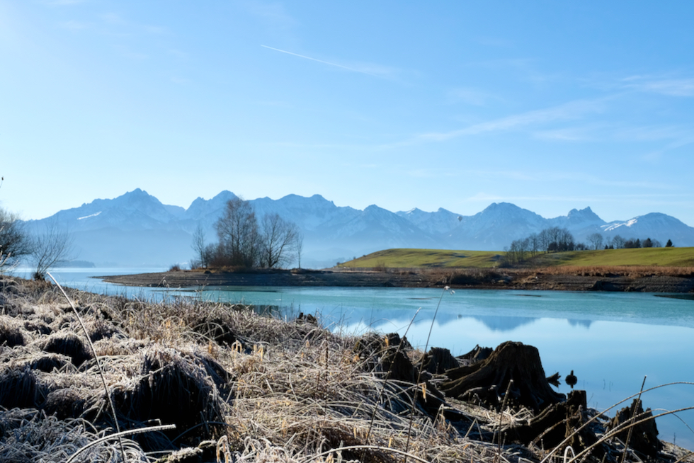 Forggensee im Dezember